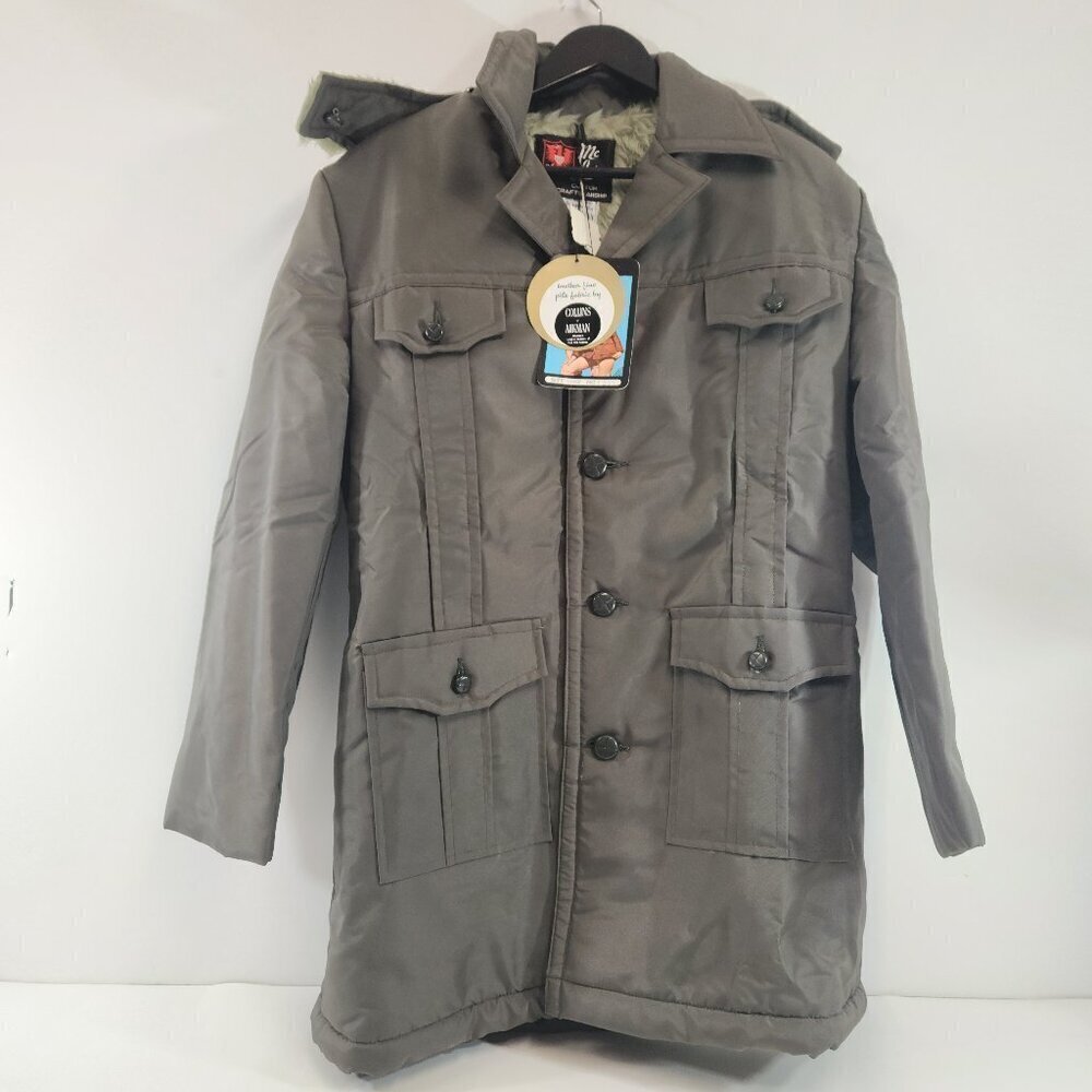 McLaren Custom Craftsmanship Vintage Parka Womens Large NWT Green